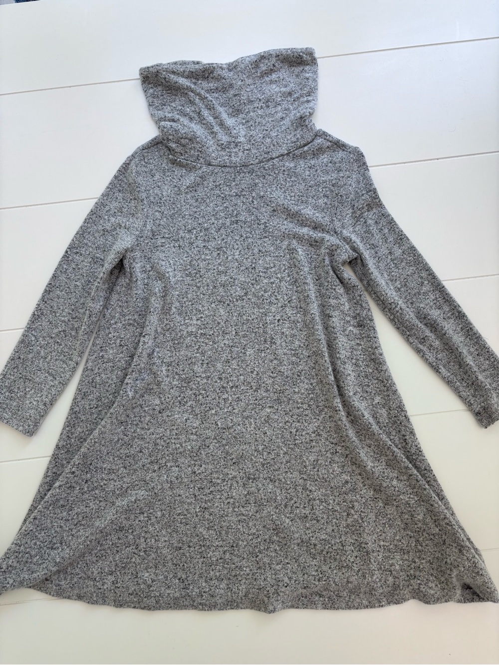 Old Navy Heather Gray Cowl Neck dress